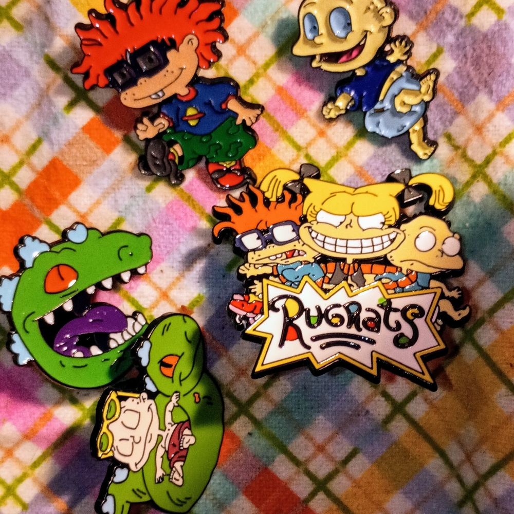 Rugrats Enamel Pin Set - Multicolor
